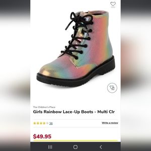 Rainbow Toddler Boots